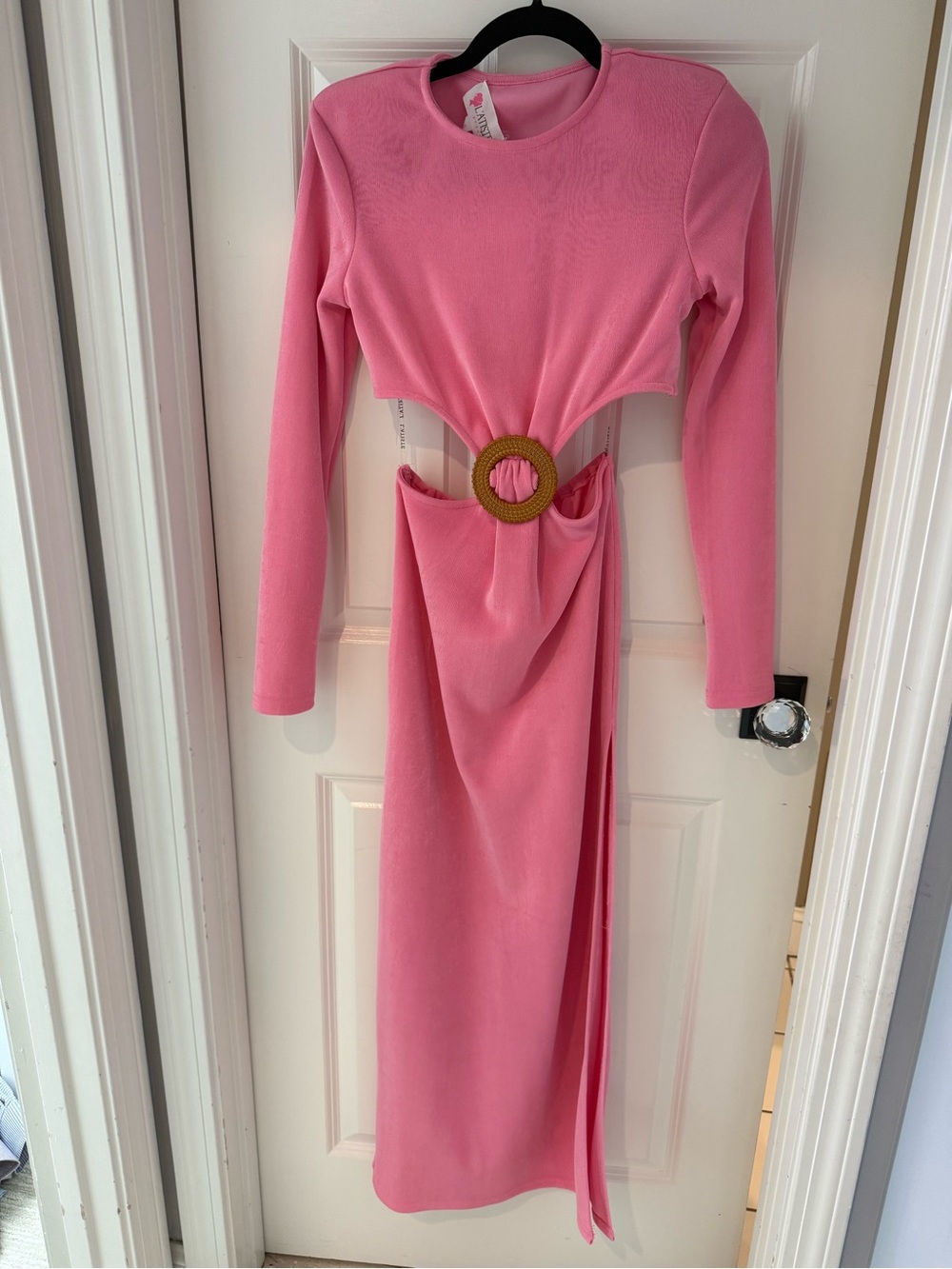 Vici hot pink cut out dress